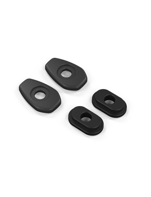 Montagesatz für vordere und hintere Blinker am OEM-Rizoma-Kennzeichenhalter FR237B – Technopolymer/PVC, vorne/hinten - 1