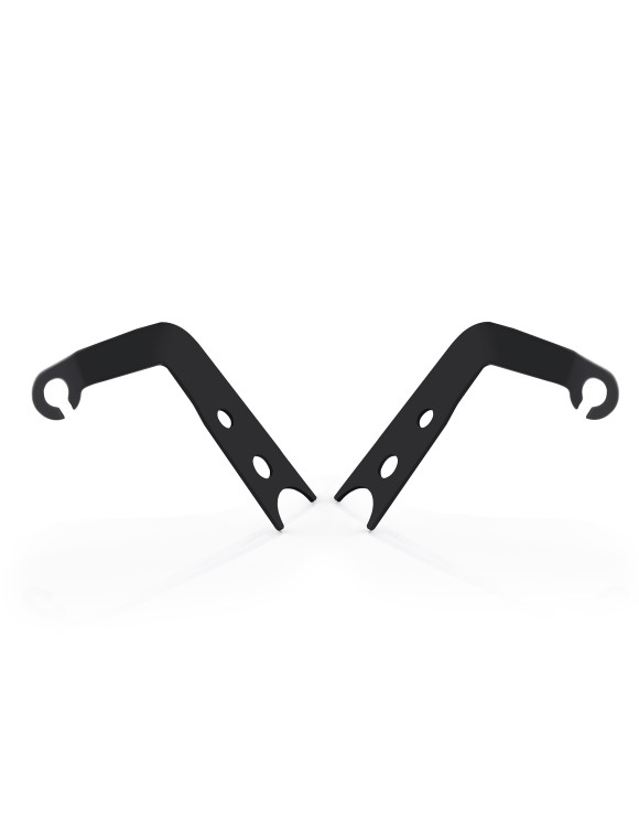 Kit de montaje de carenado para intermitentes Rizoma Leggera FR439B - Pintado Negro, Delantero - 1