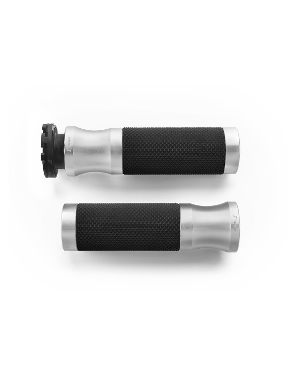 Puños Rizoma GR205A SPORT - Anodizado plata, Ø 22 mm - 1