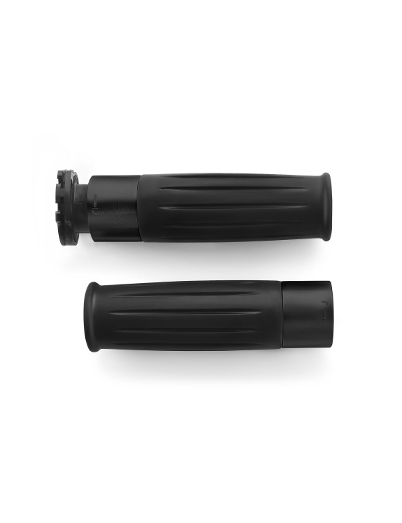 Manopole Legend 25.4 (per Triumph) Rizoma GR235BS - Verniciato Shiny Black, Ø 25,4 mm / 1 Inch - 1