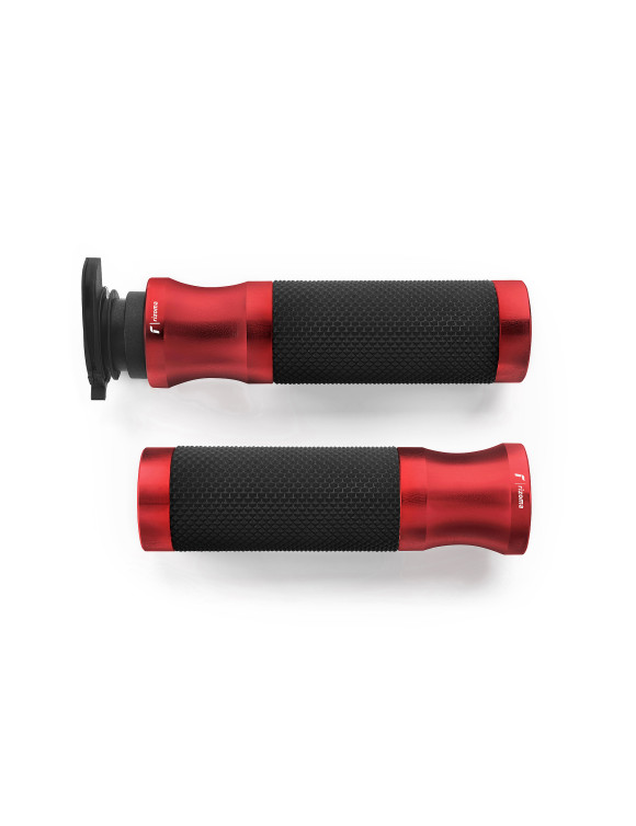 SPORT grips (for Ducati Scrambler 2017) Rizoma GRS205R - Anodized Vulcan Red, Ø 22 mm - 1 SPORT grips (for Ducati Scrambler 2017) Rizoma GRS205R - Anodized Vulcan Red, Ø 22 mm - 1