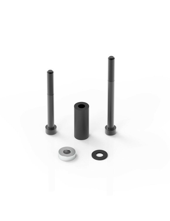 Kit de montaje PROGUARD SYSTEM® y espejos RizomaEnd Mount Rizoma LP340B - Negro Anodizado - 1
