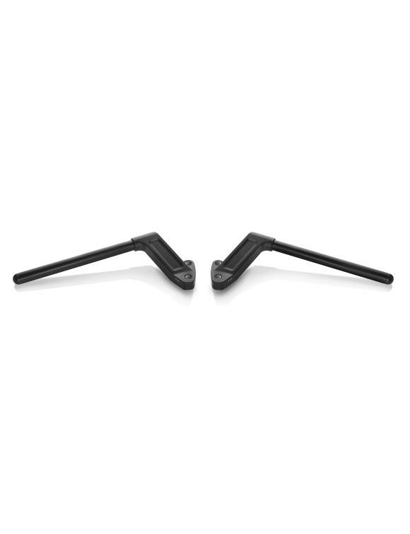 Rizoma MA055B Clip-on-Lenker-Kit – Schwarz eloxiert, Ø 22 mm - 1