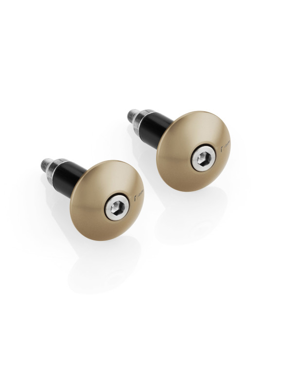 Rizoma MA531Z handlebar ends - Sandstone anodized, Ø 31.5 mm - 1