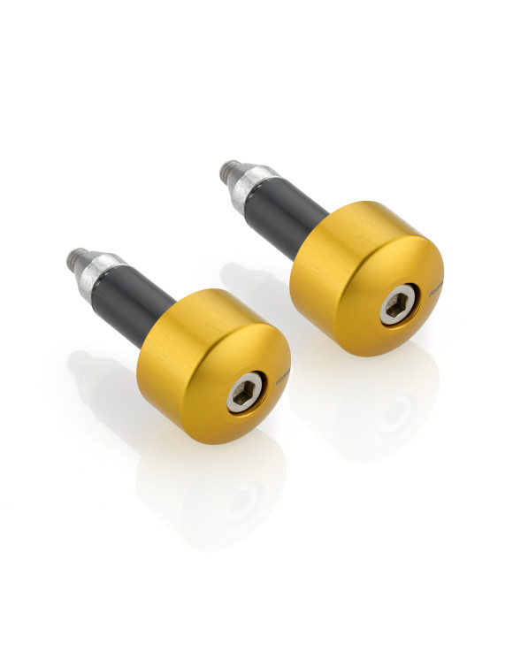 Rizoma MA534G handlebar ends - Fire Gold anodized, Ø 28.5 mm - 1 Rizoma MA534G handlebar ends - Fire Gold anodized, Ø 28.5 mm - 1