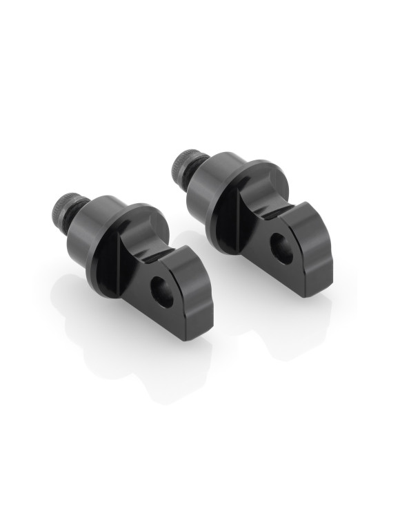 Kit de montaje de bielas para piloto Rizoma PE731BS TOURING/RALLY - Pintado negro brillante, Piloto - 1