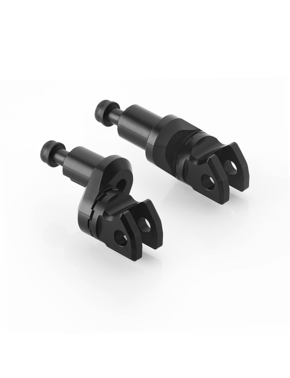 Mounting kit with eccentric for Rizoma PE848B pilot cranks - Anodized Black - 1