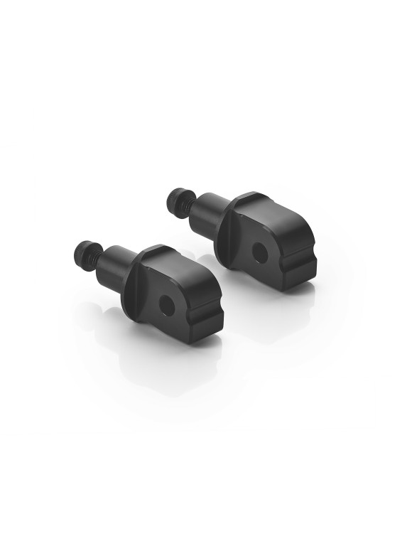 Kit di montaggio pedivelle Rizoma PE857B - Anodizzato Matte Black, Passeggero - 1