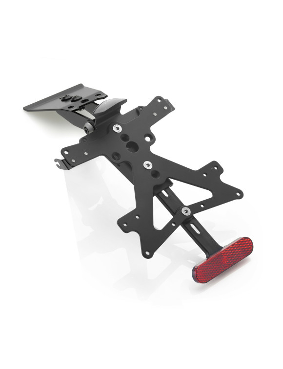 Kit portamatrículas FOX Rizoma PT111B - Anodizado Negro - 1