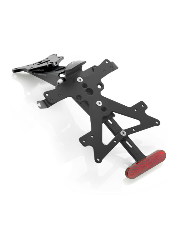 Kit porta targa FOX Rizoma PT214B - Anodizzato Black - 1