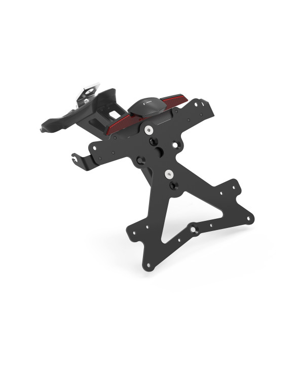 Kit portamatrículas Fox Rizoma PT542B - Anodizado Negro - 1