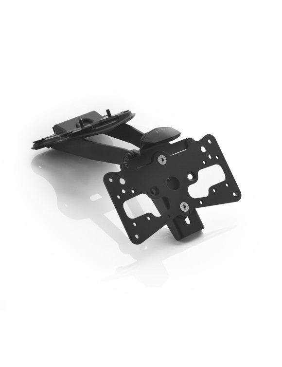 Kit support de plaque d'immatriculation Fox Rizoma PTS232B - Noir anodisé - 1 Kit support de plaque d'immatriculation Fox Rizoma PTS232B - Noir anodisé - 1