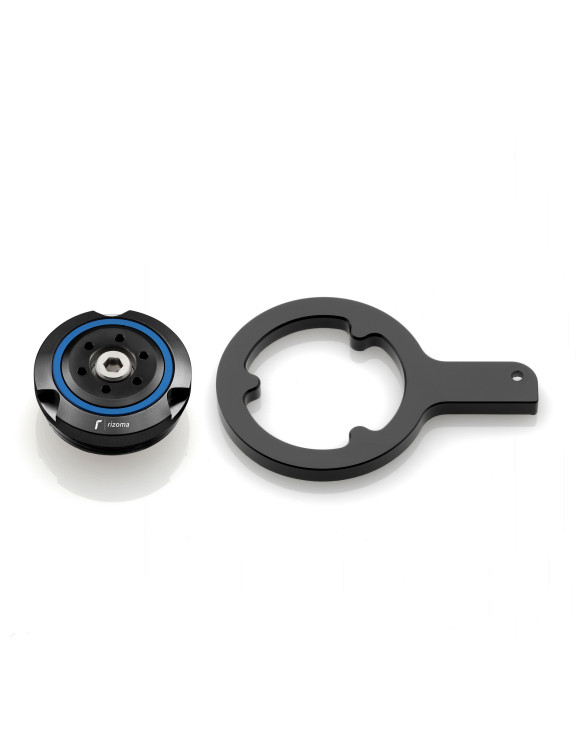 Tapón de llenado de aceite de motor Rizoma TP030B - Anodizado negro - 1 Tapón de llenado de aceite de motor Rizoma TP030B - Anodizado negro - 1