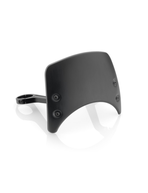 Mampara baja con kit de montaje (aluminio) Rizoma ZBW077B - Anodizado Negro - 1 Mampara baja con kit de montaje (aluminio) Rizoma ZBW077B - Anodizado Negro - 1