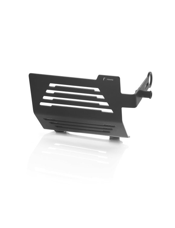 Protection de couvercle de valve horizontale Rizoma ZDM151B - Anodisé noir - 1