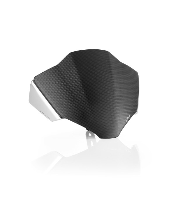 Bildschirm mit Montagesatz Rizoma ZDM159AK – Eloxiertes Silber und Carbon - 1 Bildschirm mit Montagesatz Rizoma ZDM159AK – Eloxiertes Silber und Carbon - 1