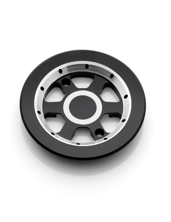 Rizoma ZHD065B 72 tooth pulley - Black anodized - 1 Rizoma ZHD065B 72 tooth pulley - Black anodized - 1