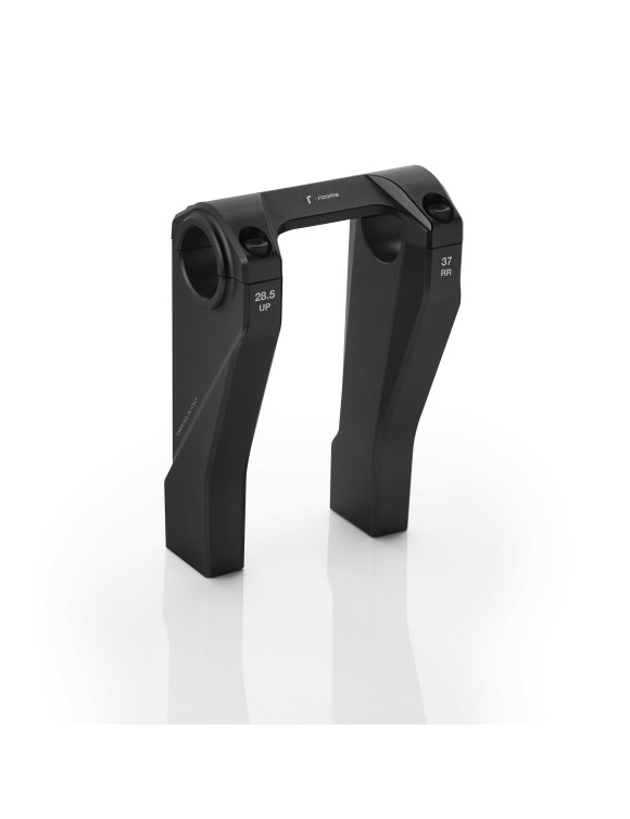 Riser rialzati ed arretrati Rizoma ZHD155B - Anodizzato Black - 1