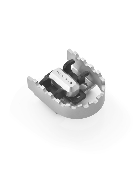 Extensión de maneta de freno trasero Rizoma ZHD156A - Plata Anodizado - 1 Extensión de maneta de freno trasero Rizoma ZHD156A - Plata Anodizado - 1