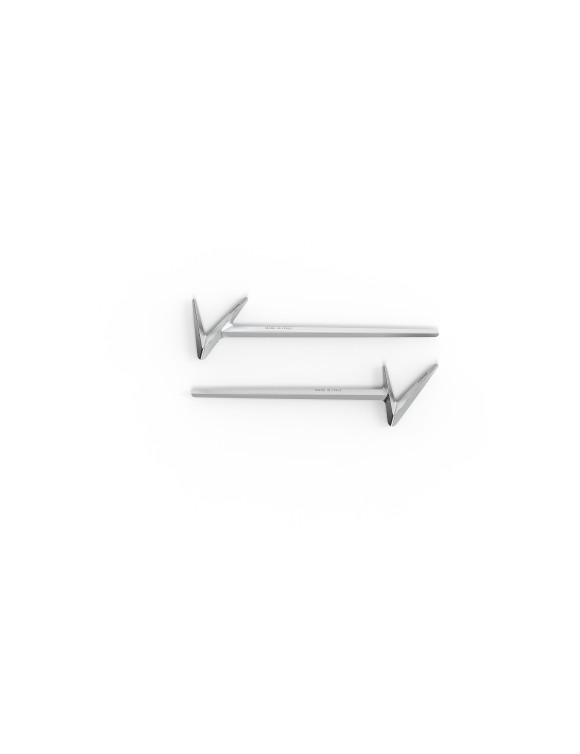 Rizoma side belly icon tag ZVP043A - Anodized Silver - 1