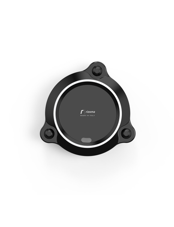 Rizoma ZYF052B Cache axe de bras oscillant (gauche) - Noir anodisé - 1