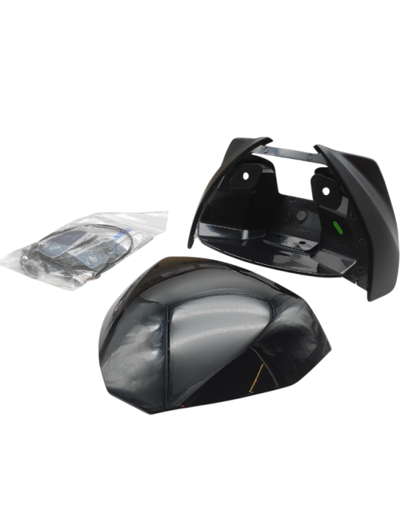 Black Flyscreen Kit, Triumph A9700640-PG, for Trident 660cc - 2
