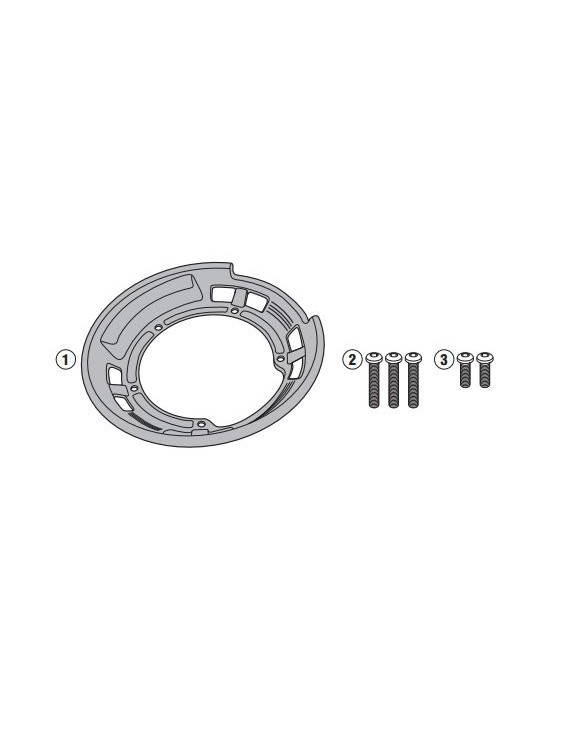 Bolsa Tanque BF25 la brida BF25 XS320 Tanklock Honda África Twin/Adv.Sport - 1