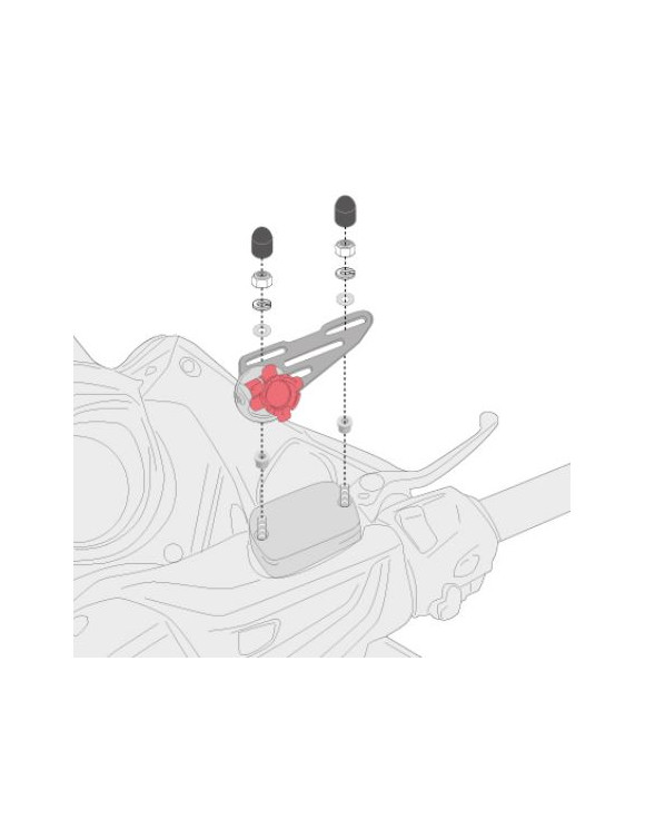 Givi 01VKIT specific screws kit Fastening Smart Mount RC S903A - 1