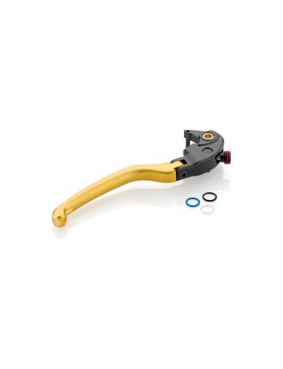 Leve freno 3D con predisposizione Remote Adjuster Rizoma LBK500G - Freno, Anodizzato Fire Gold - 1