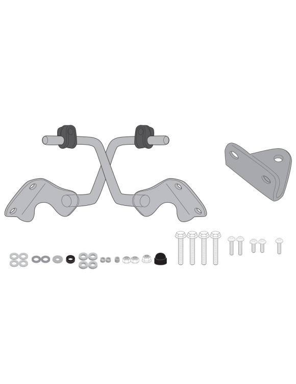 Givi AC4134A Kit de connexion pour écran A802, Kawasaki Eliminator 500 - 1 Givi AC4134A Kit de connexion pour écran A802, Kawasaki Eliminator 500 - 1