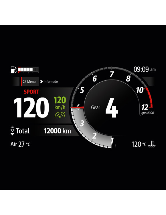Tempomat-System 96581271AA Ducati MY25 Streetfighter V2/S | MY25 Panigale V2/S - 1