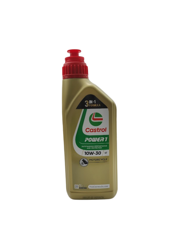 Motoröl Schmierstoff Castrol Power 1 4T Viskosität 10W-30, 1-Liter-Gebinde - 1