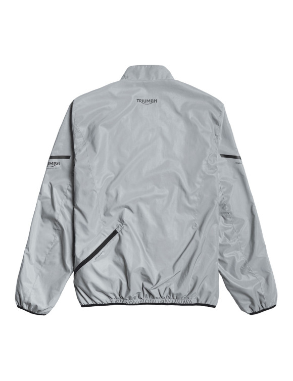 Chaqueta de Moto Reflectante Triumph Plata MFNA2040 - 2