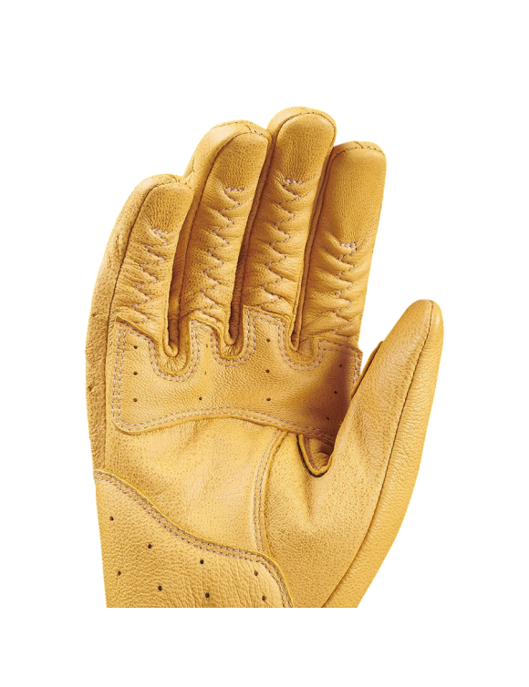 Guanti Moto da Uomo Triumph Piston Jack Gold/Black MGVS25503 - 3