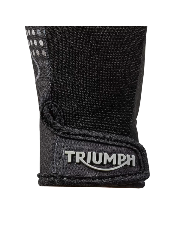 Guanti Moto da Uomo Triumph Roller MX Black MGVS25507 - 4