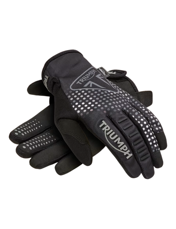Guantes de Moto para Hombre Triumph Roller MX Negro MGVS25507 - 1