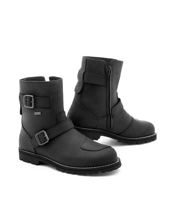 Bottes de moto de tourisme en cuir noir Stylmartin Legend Mid LEGENDMID-BLK - 2