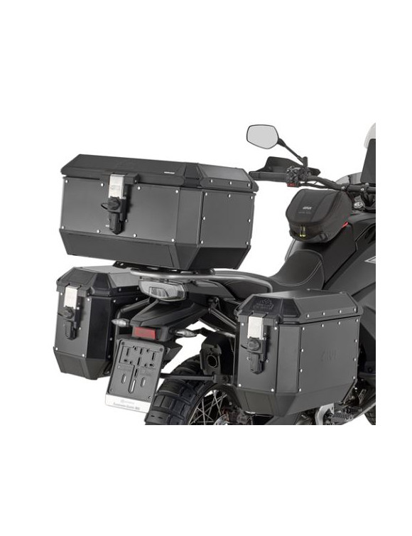Soporte de maletas laterales específico PL ONE-FIT para maletas MONOKEY®, Givi PLO9227MK, para CFMOTO 800 MT-X - 1