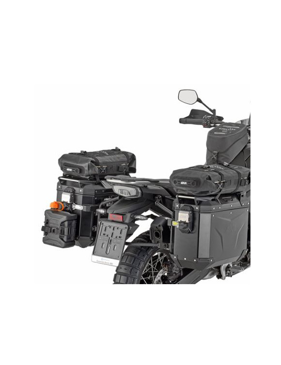 Portavaligie laterale specifico PL ONE-FIT per valigie MONOKEY® CAM-SIDE Trekker Outback, Givi PLO9227CAM, CFMOTO 800 mt-x - 1