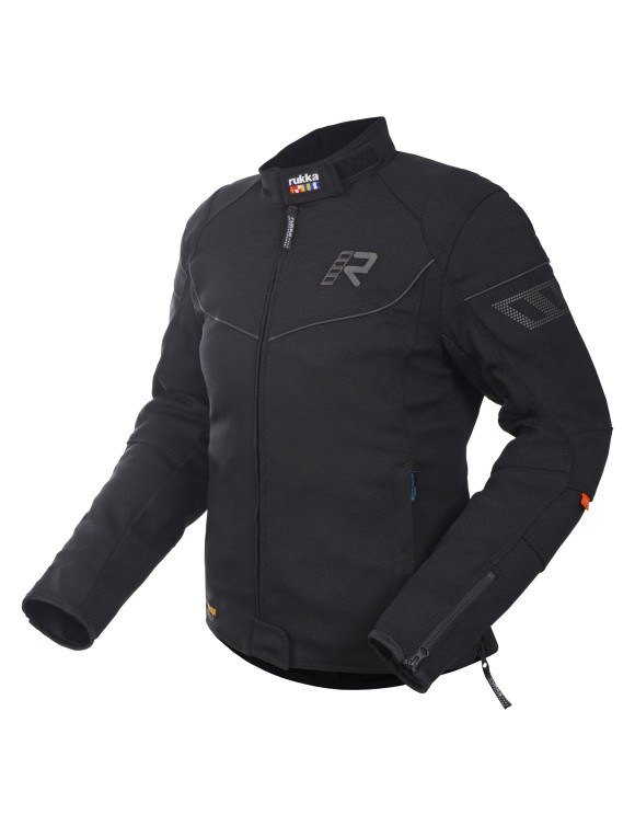 Chaqueta Moto Touring para Mujer Rukka Airgobina 2.0 Negra 70271764999 - 1