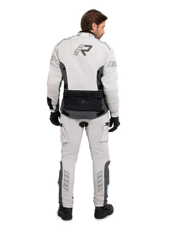 Veste Moto Adventure Homme Rukka Airtacama Blanc 70238764200 - 6