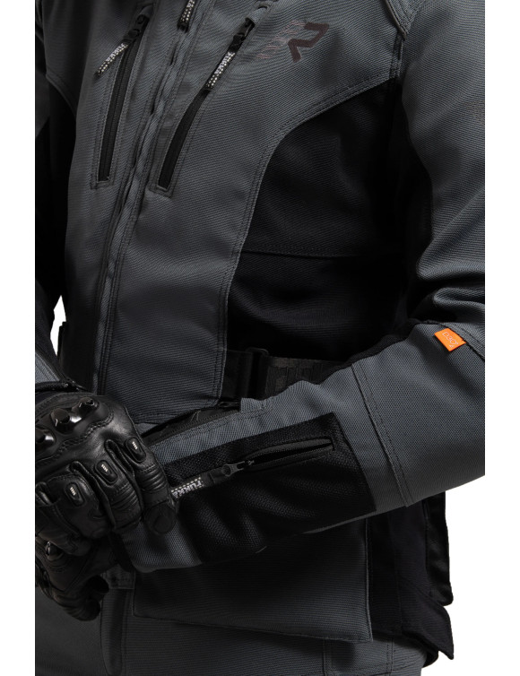 Rukka Airtacama Herren Adventure Motorradjacke Schwarz/Grau 70238764290 - 6