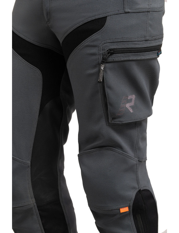 Rukka Airtacama Men's Adventure Pants Black/Grey 70239764290 - 4
