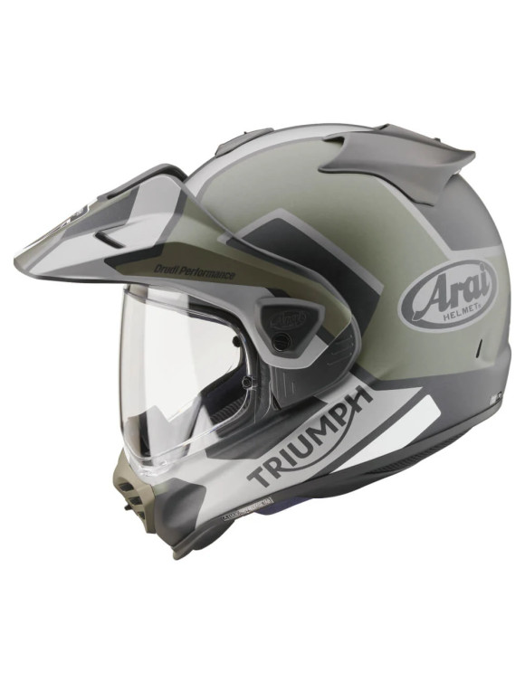 Casque Moto Intégral Triumph par Arai Tour-X 5 Vert Mat MHMS24004 - 2