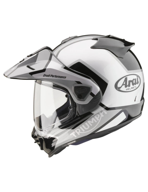 Casque Moto Intégral Triumph par Arai Tour-X 5 Noir/Blanc Brillant MHMS24001 - 2