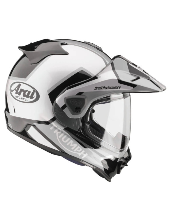 Casco Moto Integrale Triumph by Arai Tour-X 5 Black/White Lucido MHMS24001 - 3
