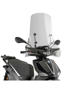 Pare-brise FACO Pour Piaggio Liberty 50-125-150 Cc (1ère Série 2002-2008) – Transparent Avec Kit Raccord - 3