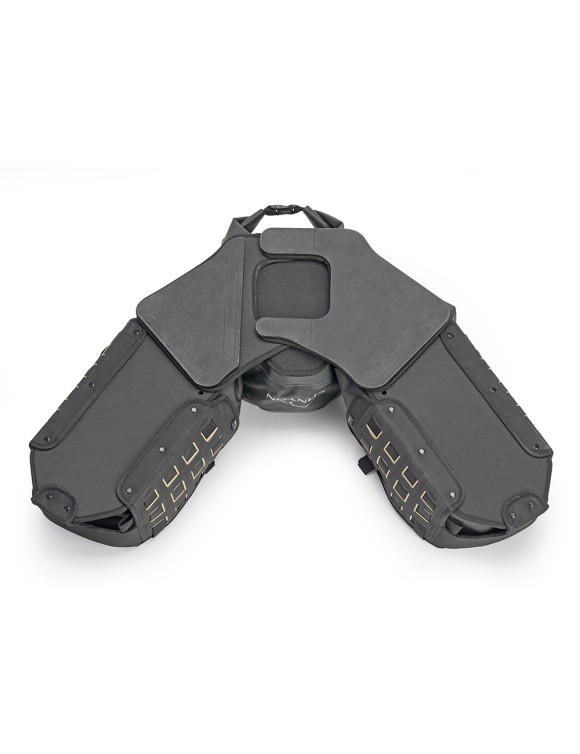 Base Modulare da sella serie Canyon, Givi GRT721B, 2 borse laterali 16 litri e 1 posteriore da 12 litri - 3