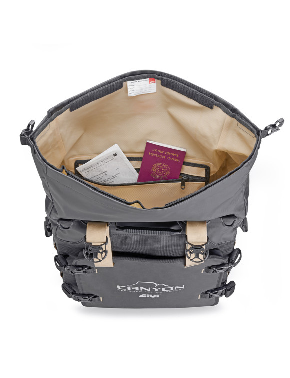 Paire de sacoches latérales étanches avec système de fixation MONOKEY®, 25+25 L, Givi GRT720B - 5