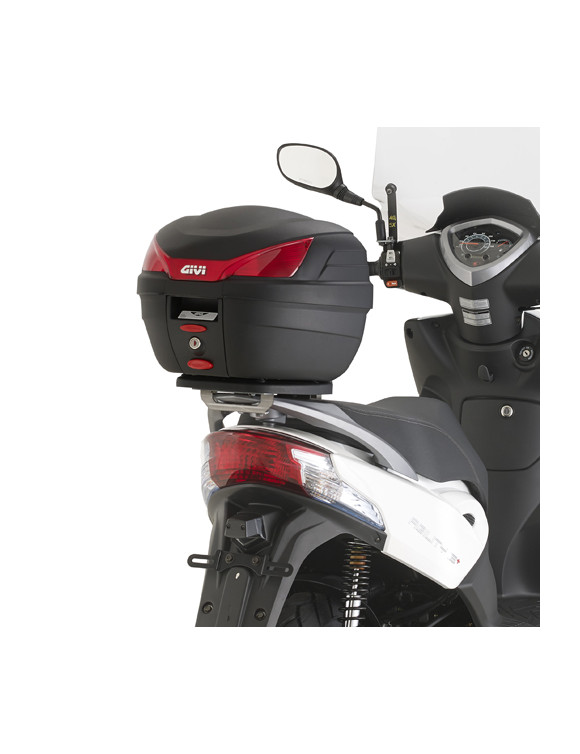 Kit staffe portapacchi GIVI sr6106 per bauletto Monolock Kymco Agility r16+ - 2 Kit staffe portapacchi GIVI sr6106 per bauletto Monolock Kymco Agility r16+ - 2